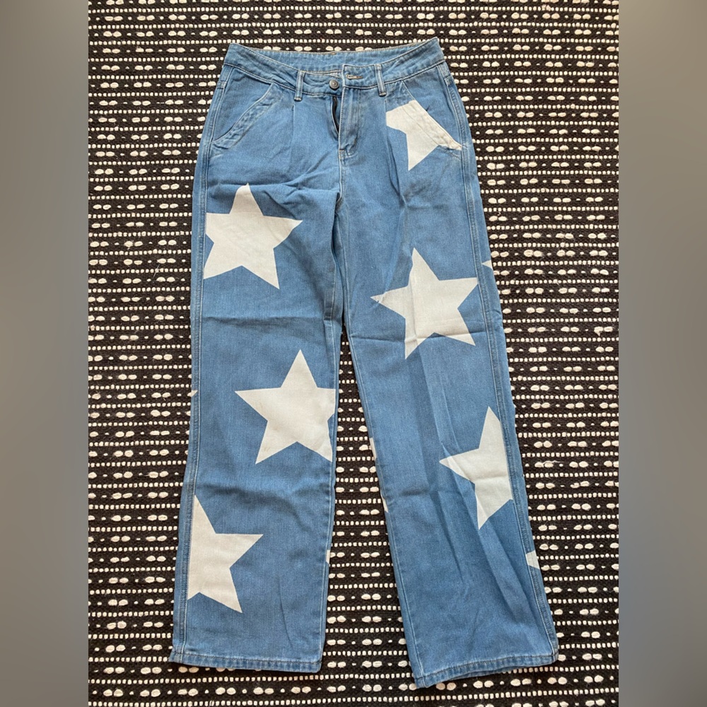 SHEIN women’s small jean pant stars